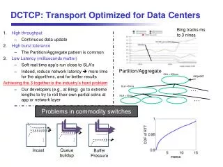 DCTCP: Transport Optimized for Data Centers