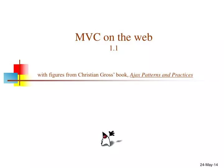 mvc on the web 1 1 with figures from christian gross book ajax patterns and practices