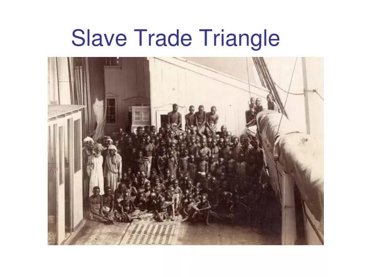 slave trade triangle