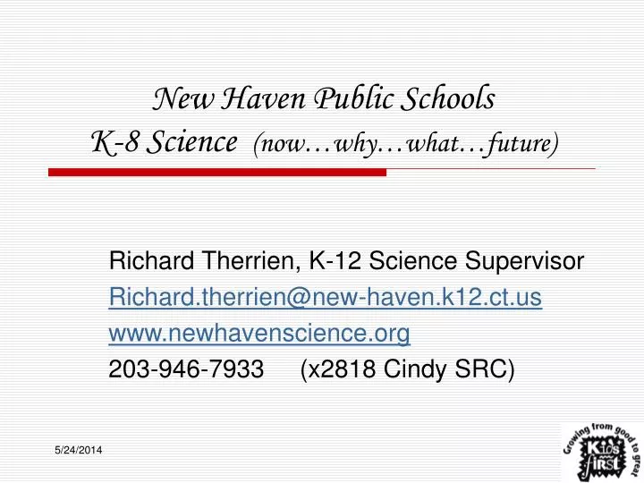 new haven public schools k 8 science now why what future