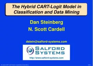 The Hybrid CART-Logit Model in Classification and Data Mining