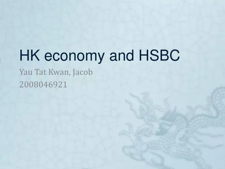 hk economy and hsbc