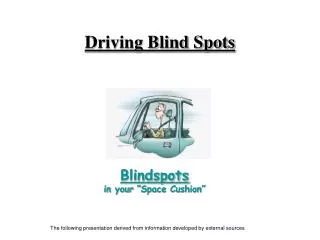 Driving Blind Spots