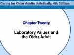 Chapter Twenty - slide 1