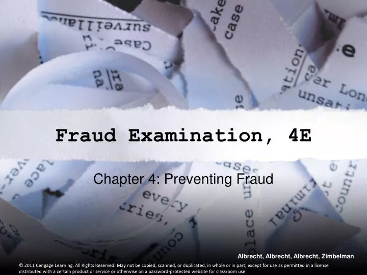 chapter 4 preventing fraud