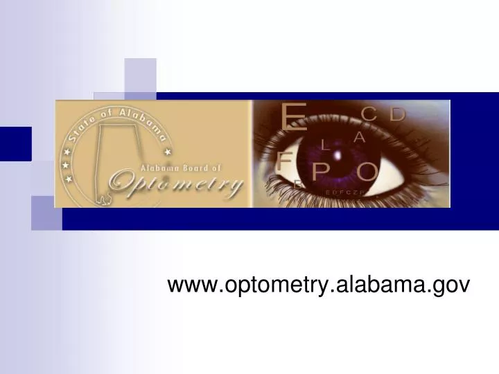 www optometry alabama gov
