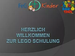 herzlich willkommen zur lego schulung