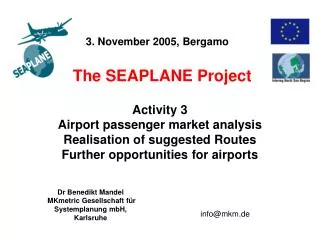 The SEAPLANE Project