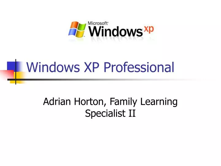 windows xp professional