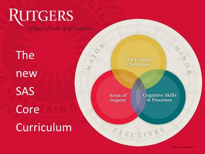 the new sas core curriculum