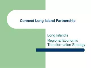 Connect Long Island Partnership
