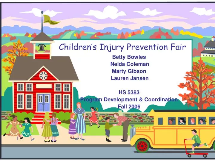 children s injury prevention fair