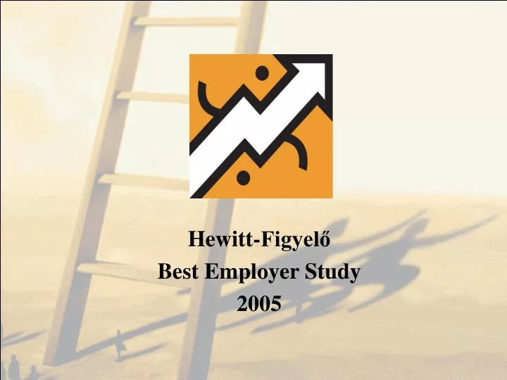 hewitt figyel best employer study 2005