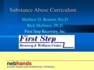 Substance Abuse Curriculum