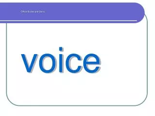 voice