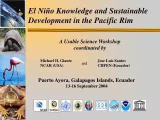El Ni ñ o Knowledge and Sustainable Development in the Pacific Rim