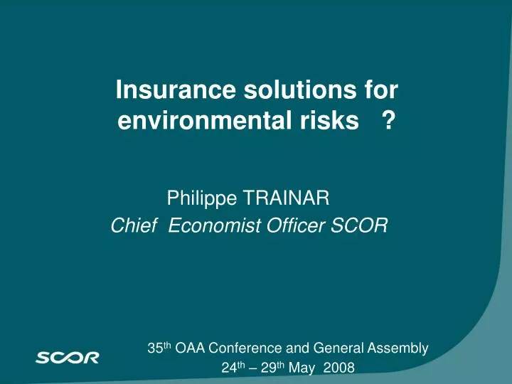 insurance solutions for environmental risks
