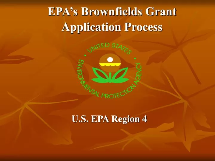 epa s brownfields grant application process