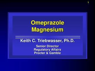 Omeprazole Magnesium