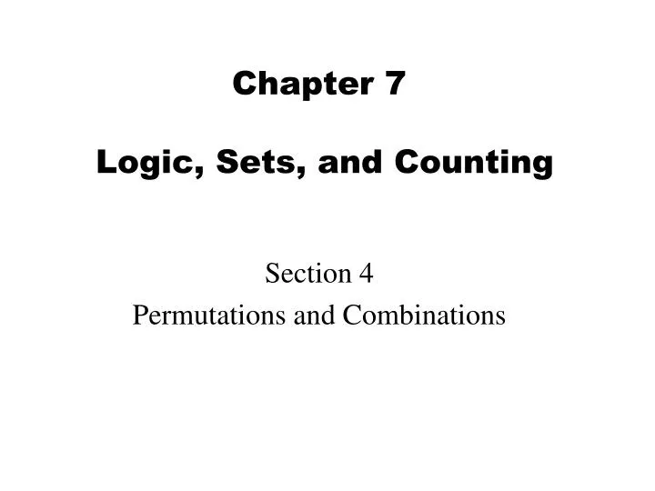 chapter 7 logic sets and counting
