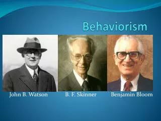 behaviorism