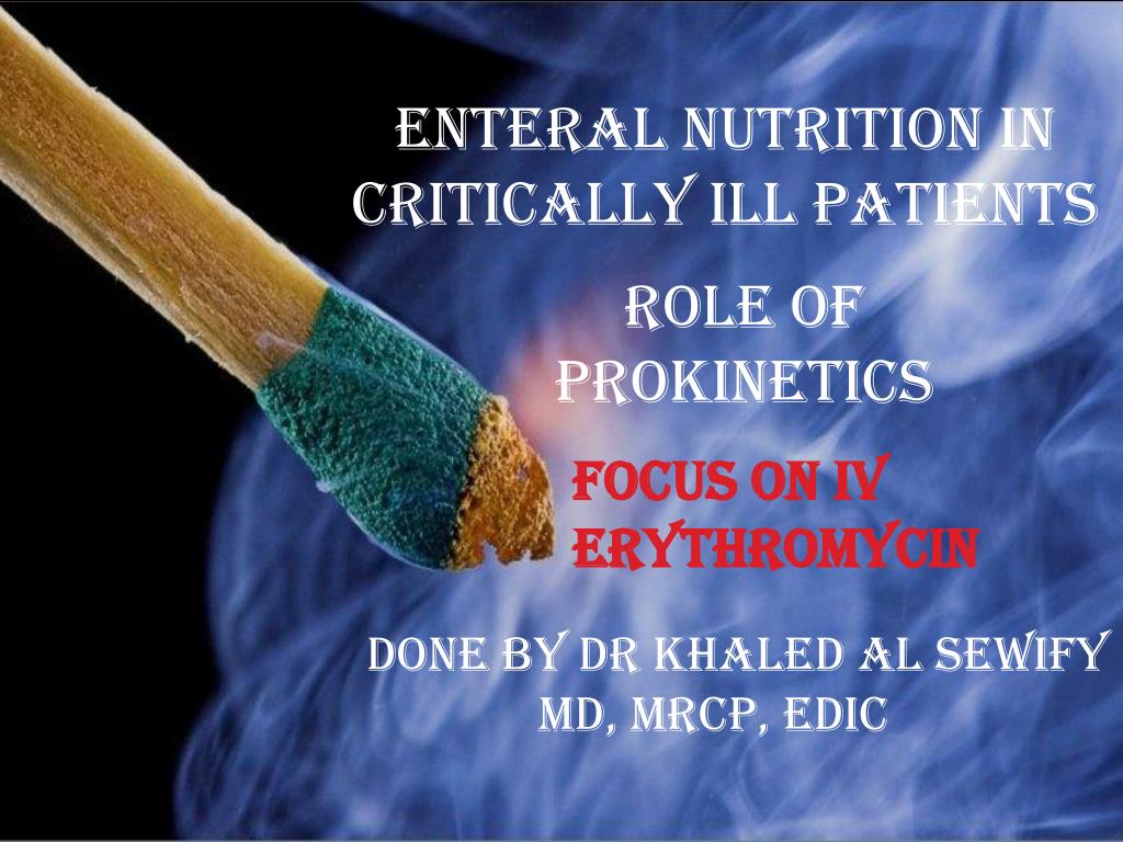 PPT - Enteral Nutrition In Critically Ill Patients PowerPoint ...