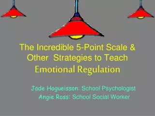 The Incredible 5-Point Scale &amp; Other Strategies to Teach Emotional Regulation