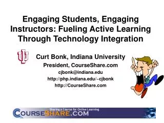Engaging Students, Engaging Instructors: Fueling Active Learning Through Technology Integration