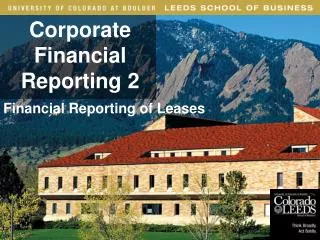Corporate Financial Reporting 2