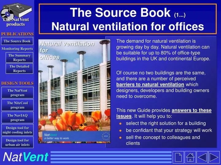the source book 1 natural ventilation for offices