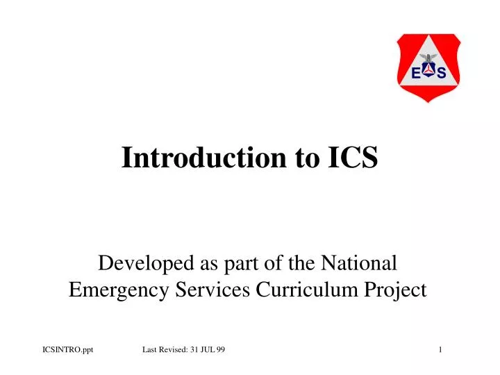 introduction to ics