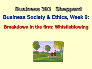Business 303 Sheppard