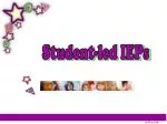 Student-led IEPs - slide 1