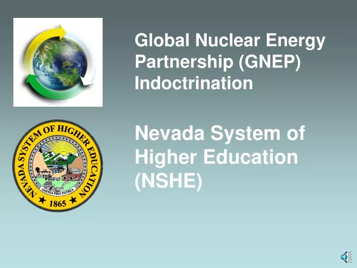 global nuclear energy partnership gnep indoctrination