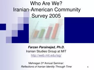 Who Are We? Iranian-American Community Survey 2005