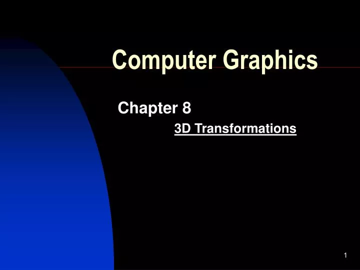 computer graphics