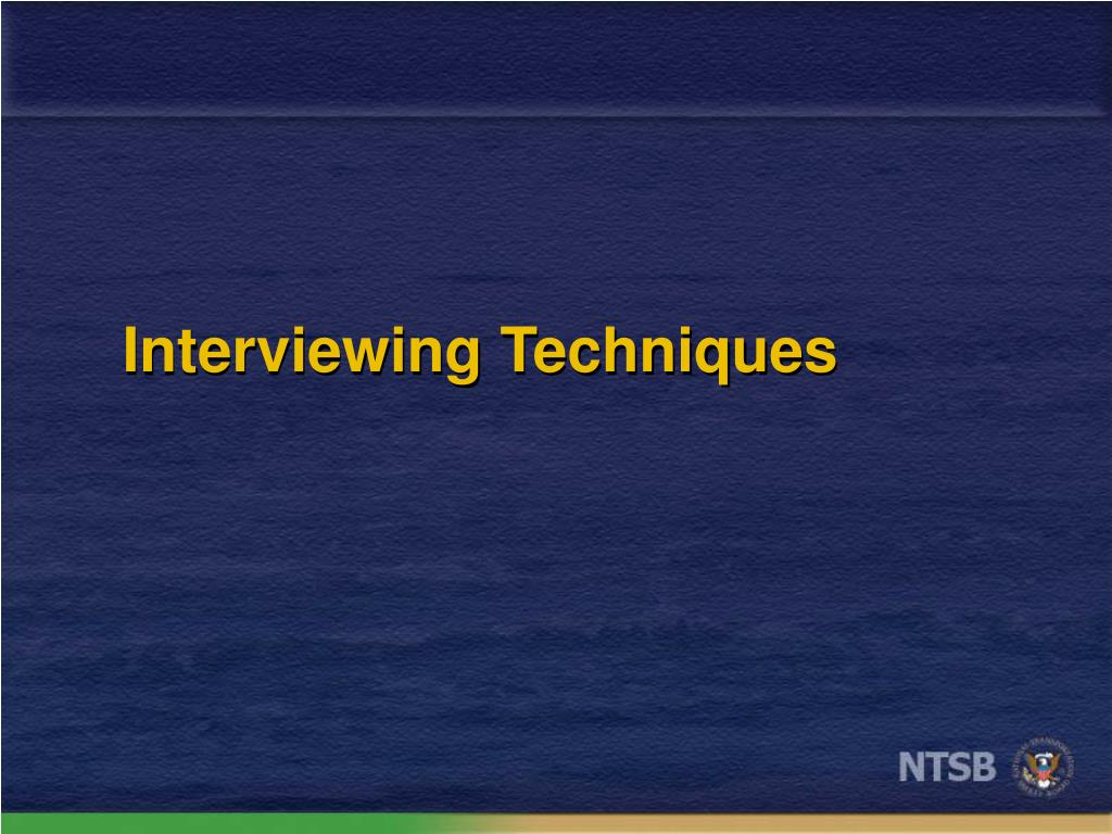 PPT - Mastering Interviewing Techniques for Data Collection PowerPoint ...