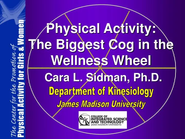 physical activity the biggest cog in the wellness wheel