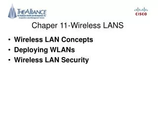 Chaper 11-Wireless LANS