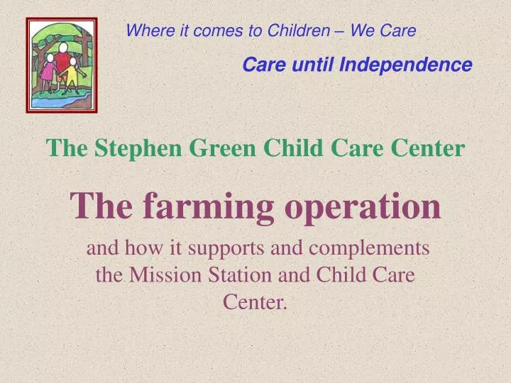 the stephen green child care center