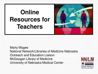Online Resources for Teachers
