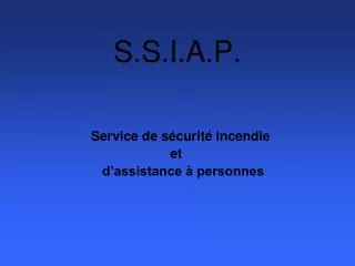 s s i a p