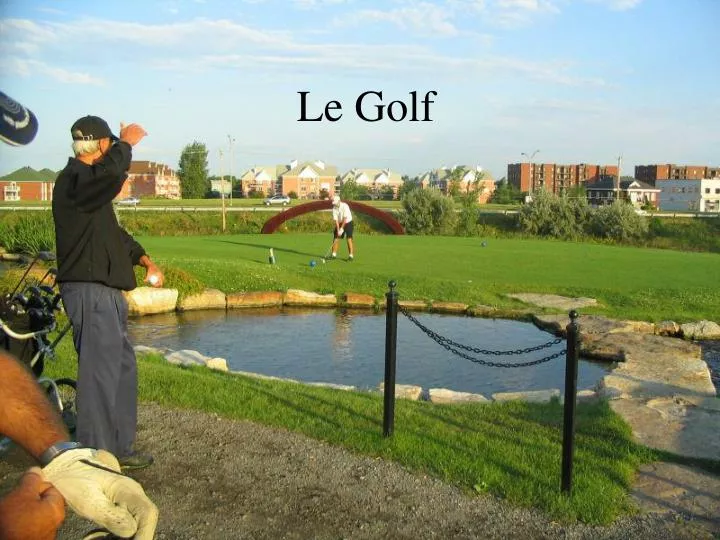 le golf