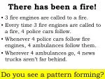 There has been a fire! - slide 1