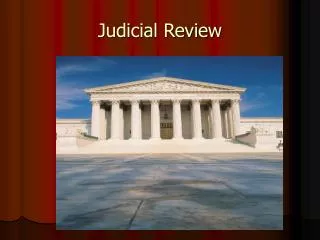 Judicial Review