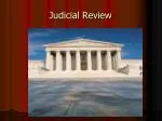 Judicial Review - slide 1