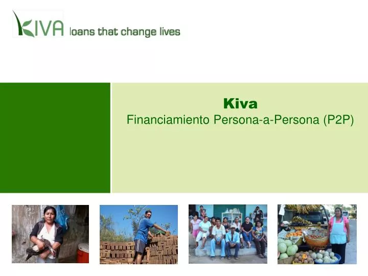 kiva financiamiento persona a persona p2p