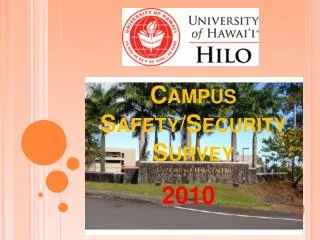 Campus Safety/Security Survey