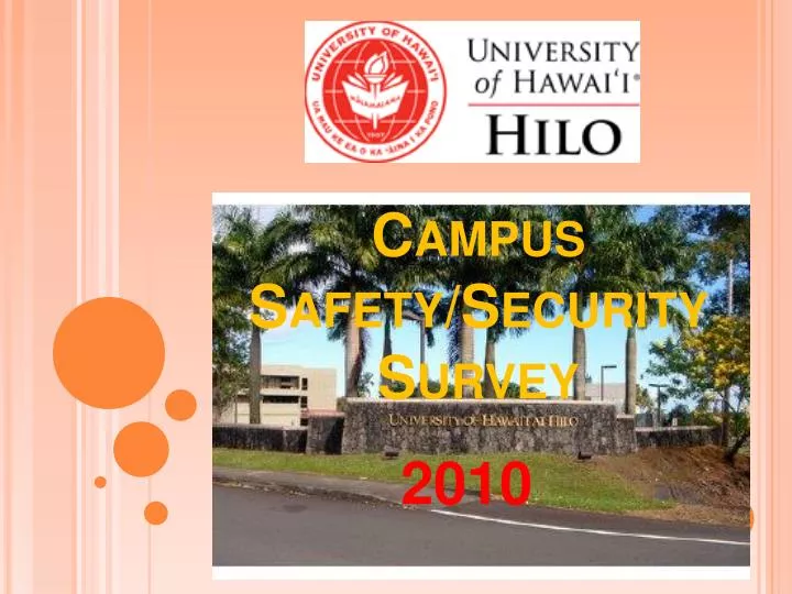 campus safety security survey