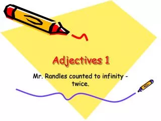 Adjectives 1